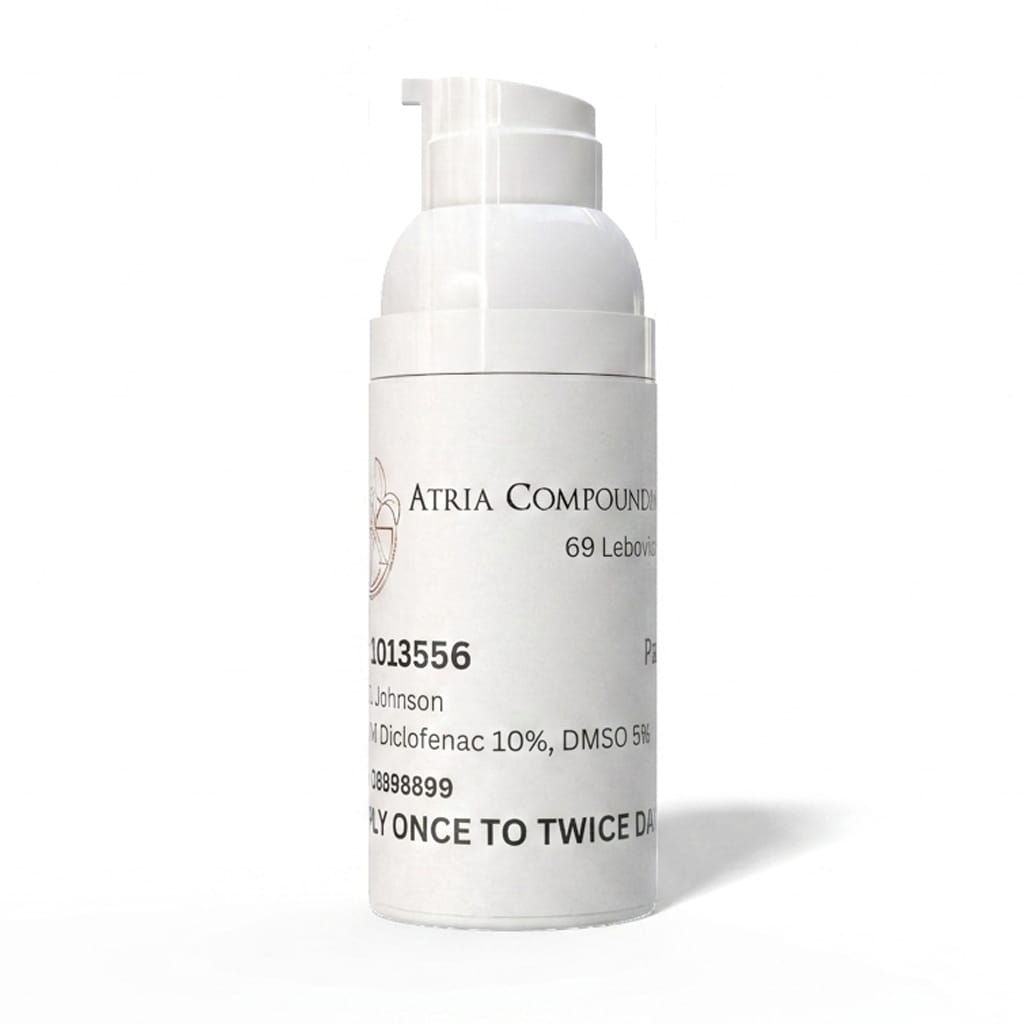 Diclofenac 10%, DMSO 5% Cream 100 GM