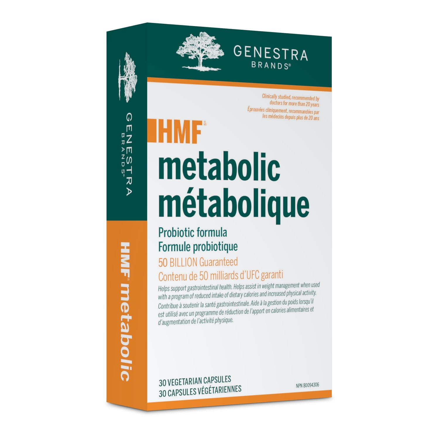 Genestra HMF Metabolic 30 Veggie Caps