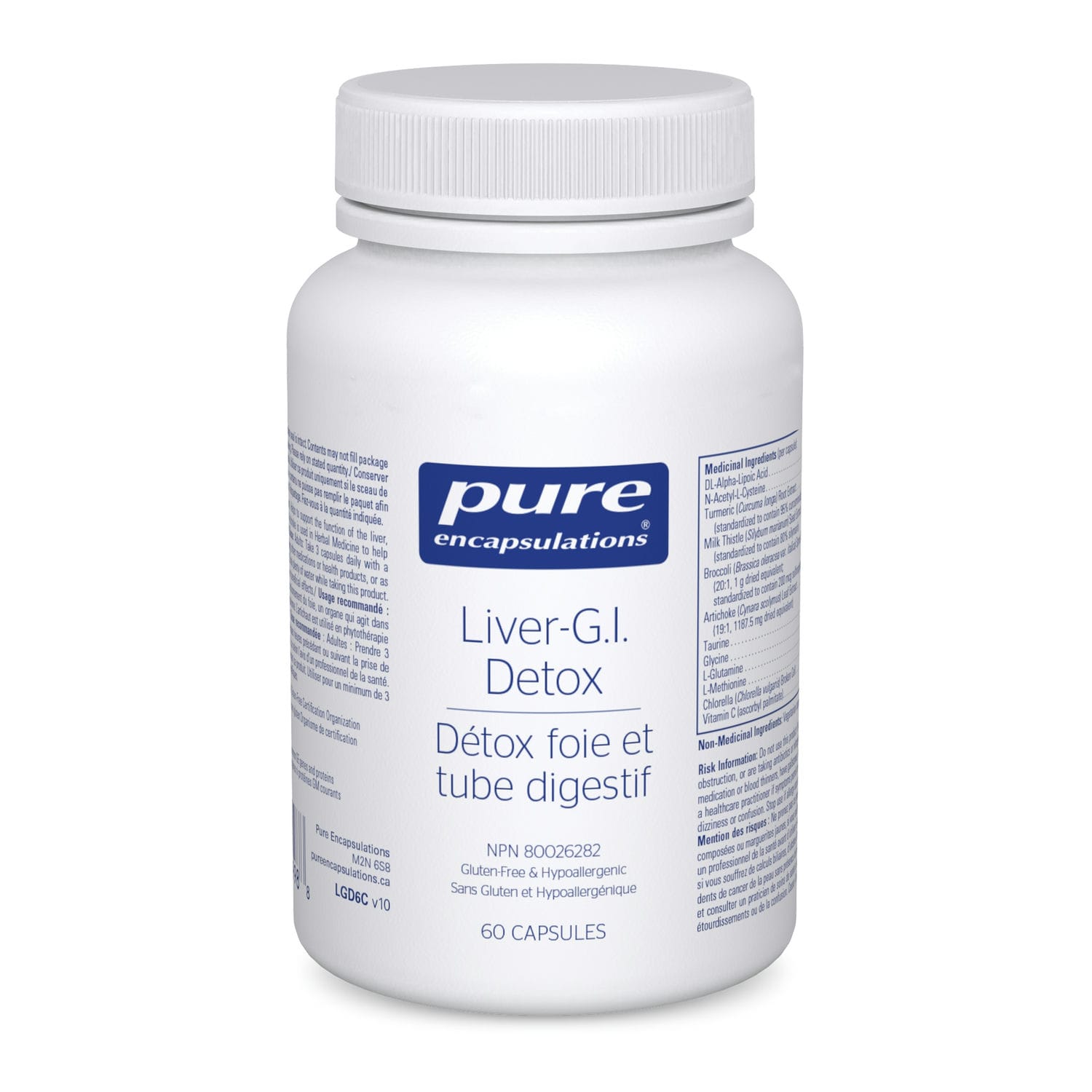 Pure Encaps Liver GI Detox 60s
