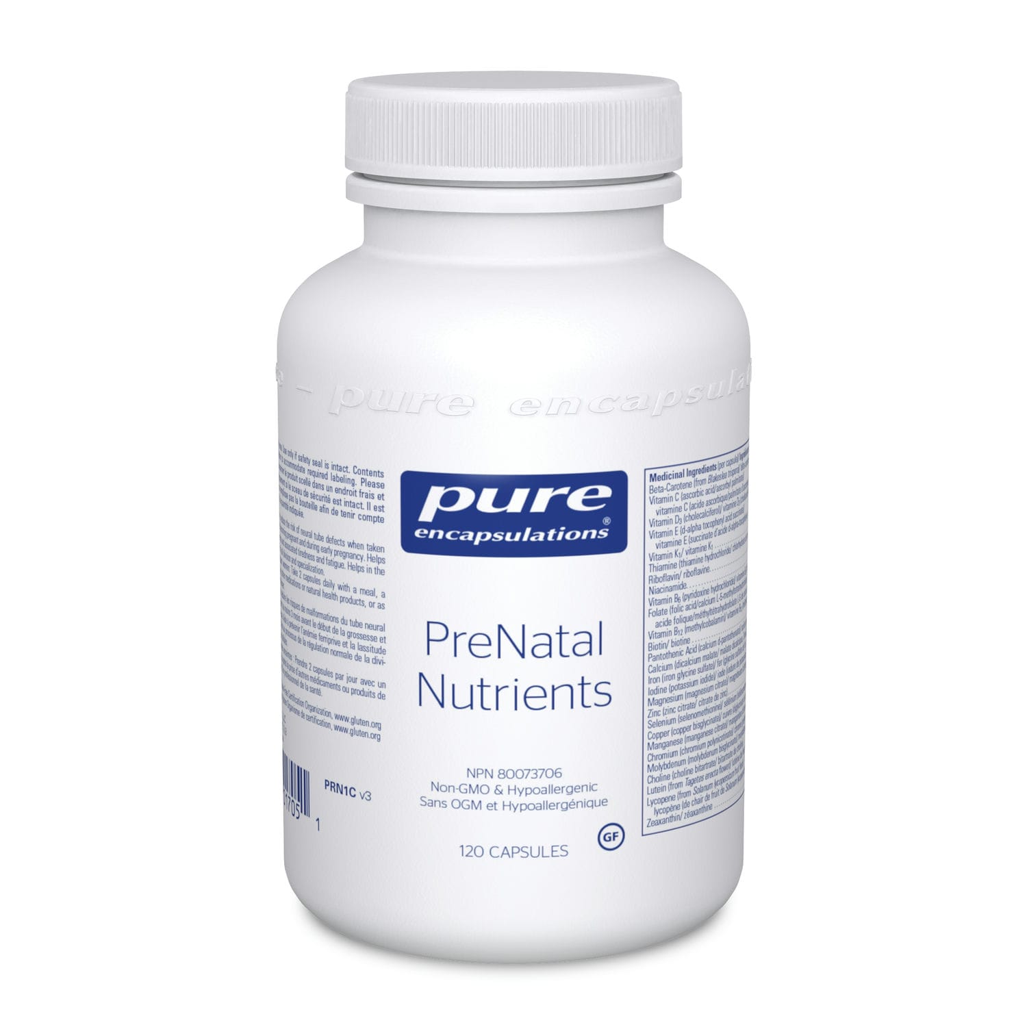 Pure Encaps PreNatal Nutrients 120s