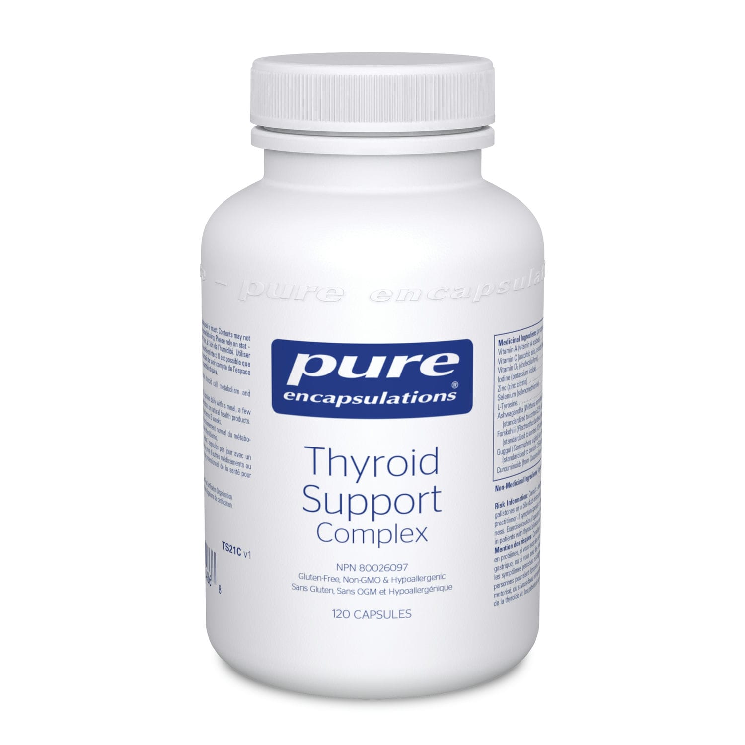 Pure Encaps Thyroid Support Complex 120s